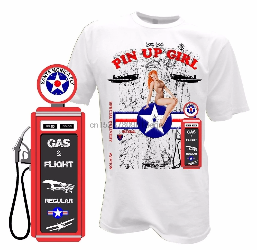 Новинка 2019 г. Модная хлопковая Футболка с рукавами модная летная рубашка Авиатор