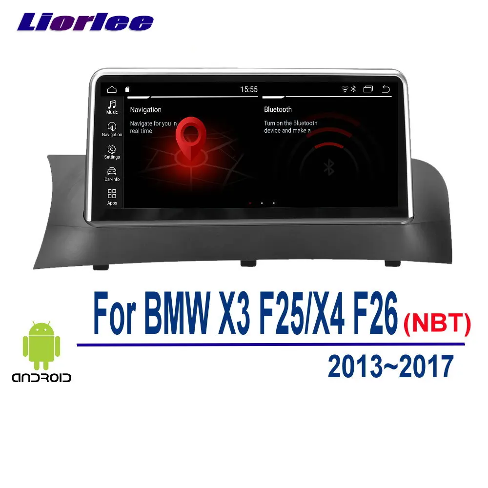 Автомобильный Android мультимедийный для BMW X3 F25/X4 F26 2013 2017 стерео радио GPS