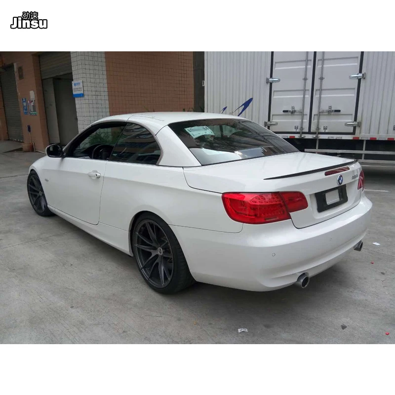 Для bmw 3 series convertible 320i 325i 330i 335i 2007 2012 M3 style спойлер заднего багажника из углеродного