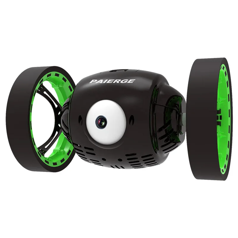 

2.4G Smart Big Eye Remote Control Bounce Car 360 Degree Stunt Rotation Two Driving Mode Switch 30Mins Endurance Electric Car Toy