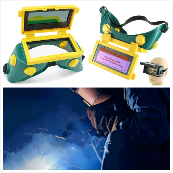 Сварочная маска затемняющие сварочные шлем блестящие солнечные очки ЖК для