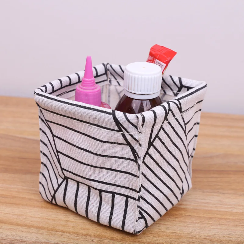 Современный бамбуковый сплайн водонепроницаемая пряжа окрашенная ткань корзина