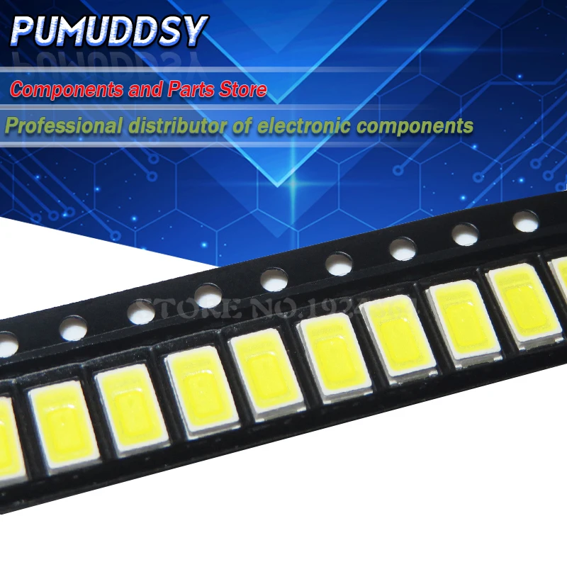 200 шт 5730 0,5 W-150Ma 50-55lm 5600K-6400K белый свет SMD 5730 LED 5730 Диоды (3,2 ~ 3,4 V)
