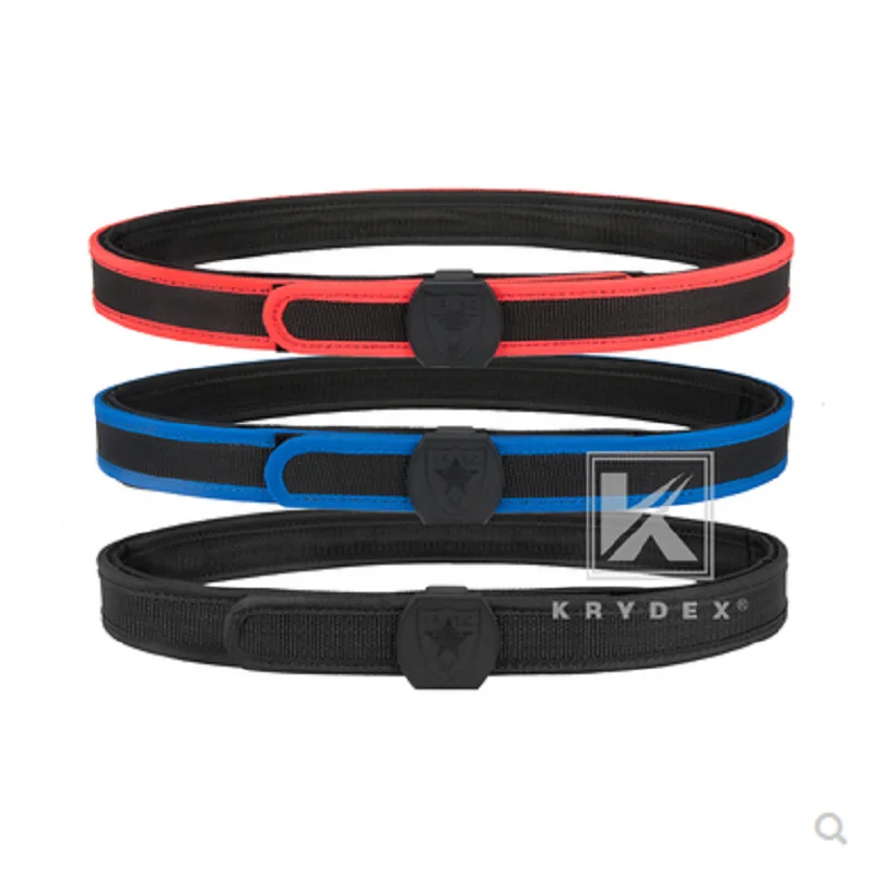 Армированный разноцветный двойной ремень Krydex IPSC IDPA | Спорт и развлечения