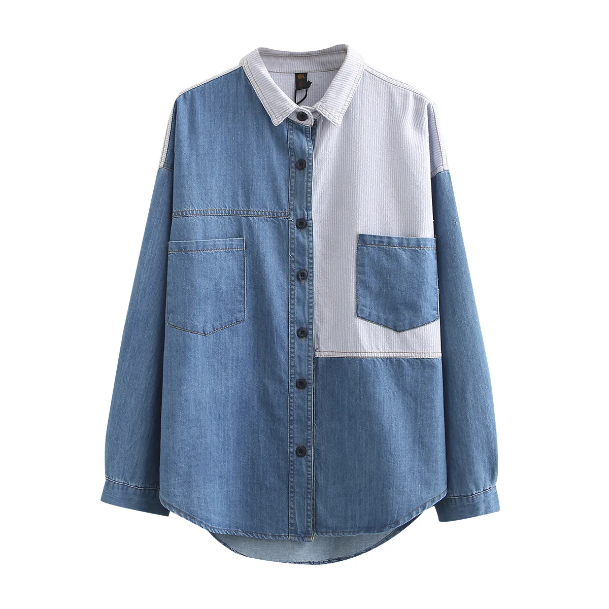 Large irregulat long blouses and shirts women batwing sleeve casual loose autumn tops big size ropa mujer fashion blusas