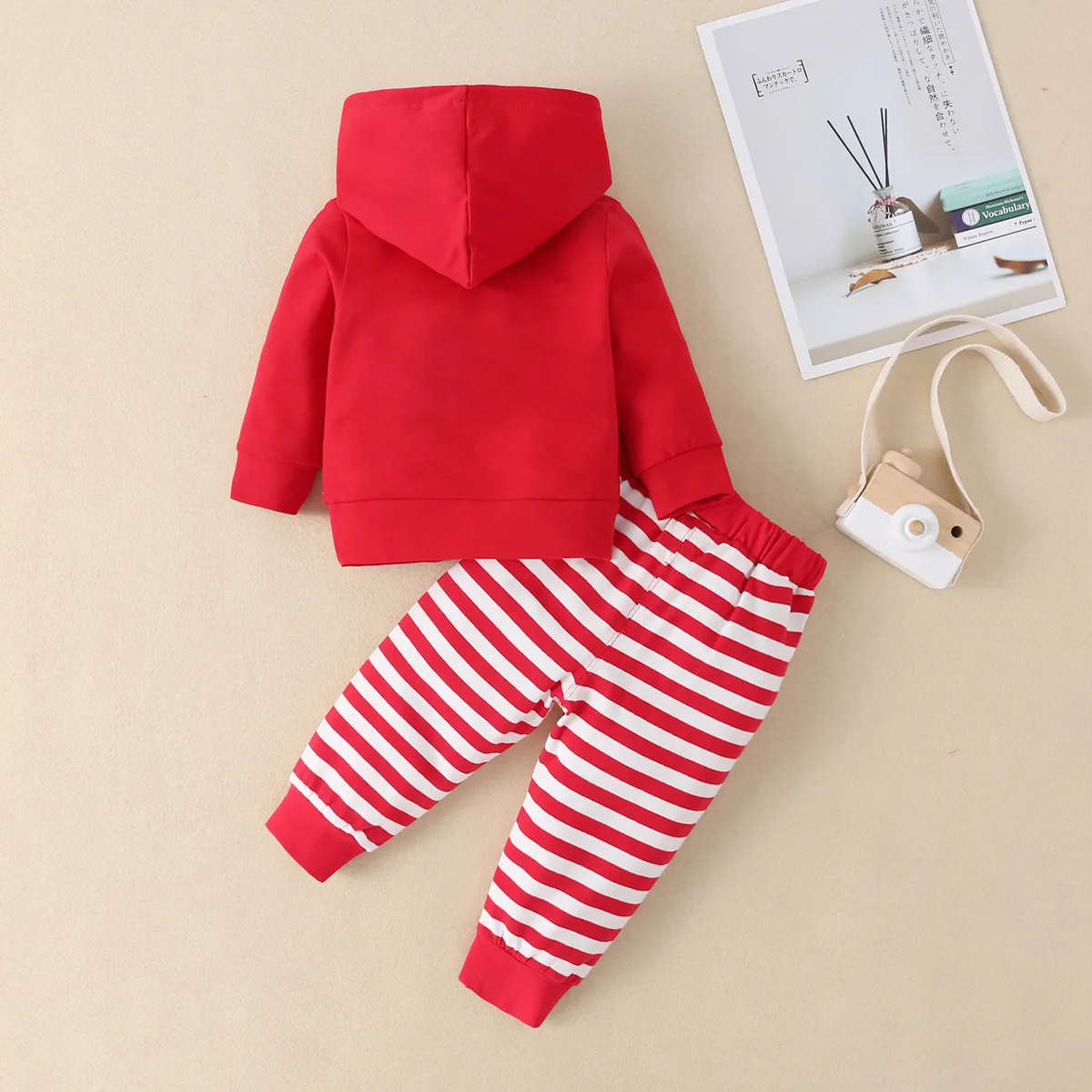 Новинка 2 шт. Рождественская Одежда для новорожденных мальчиков и девочек