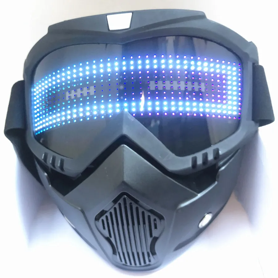 Светодиодные лыжные очки для вечеринки карнавала с RGB-подсветильник кой | Дом и