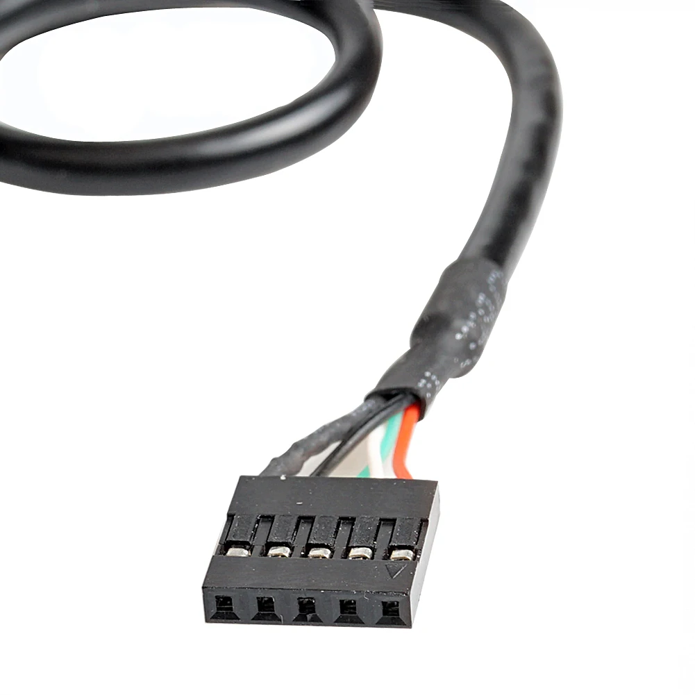 Розетка USB 2 0 внешний разъем к первому 5-контактному гнездовому кабелю DuPont для