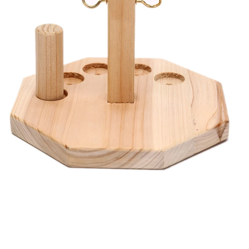 

Ring Toss Game NEW Party Toys Leisure Handmade Wooden Ring Toss Hooks Game