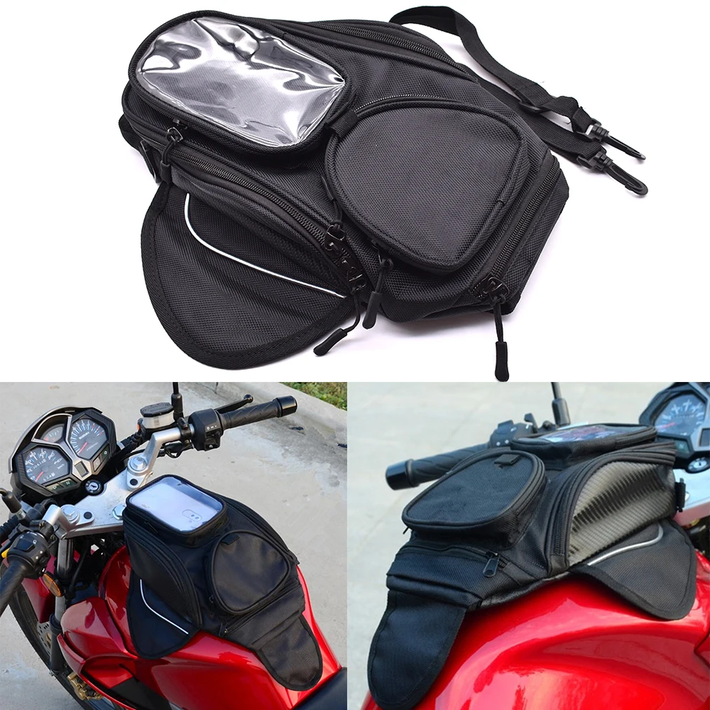 

Motorcycle Universal saddle bag waterproof magnetic fuel tank bag backpack For XJ6 FZ6 FZ9 MT07 MT09 Z900 Z800 ZX10R DUKE CB650R