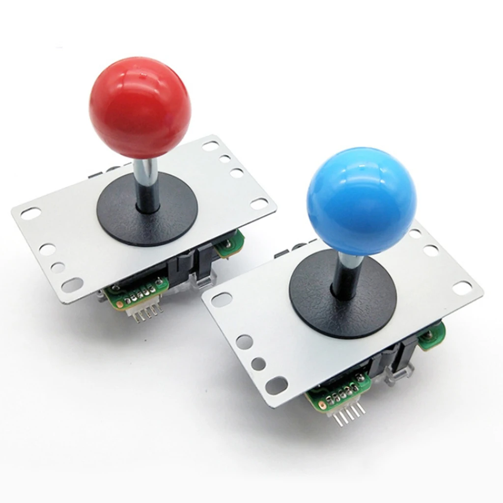 MagiDeal 2 игрока аркадные кнопки Джойстик контроллер DIY аксессуары части и джойстик