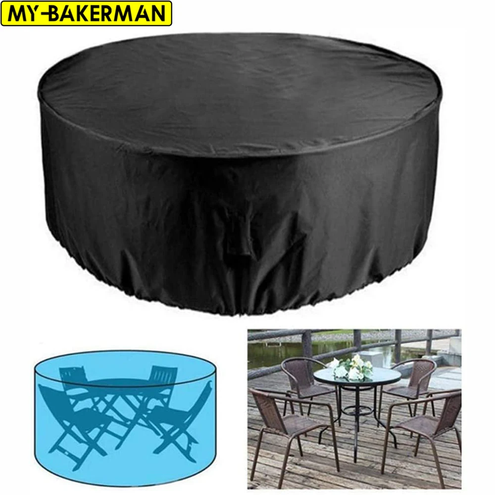 Table Chair Set Waterproof Oxford Wicker Sofa Protection Pat