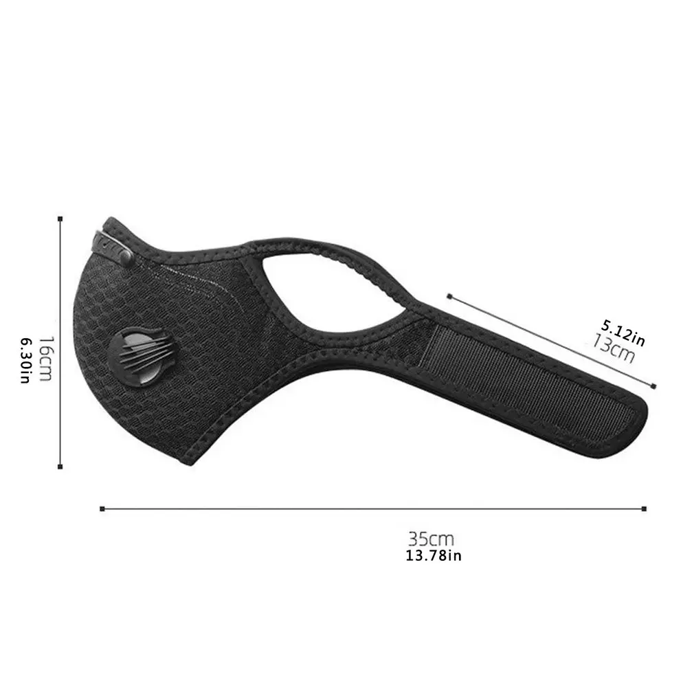 

PM2.5 dust mask anti-fog cotton mask with valve breathable mask washable and sunscreen Durable Activated carbon