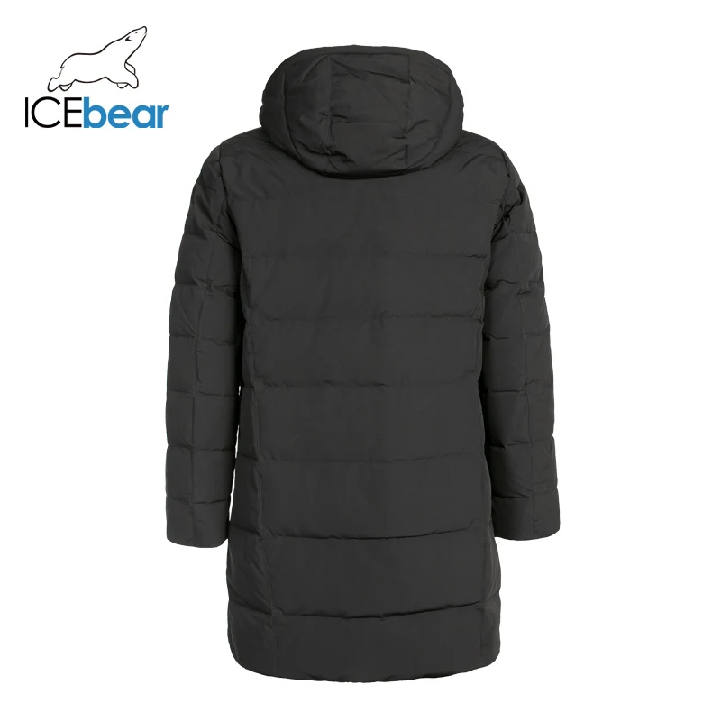 ICEbear, новинка, мужской зимний пуховик, толстое теплое мужское пальто, высокое качество, Мужская одежда, YT8117050