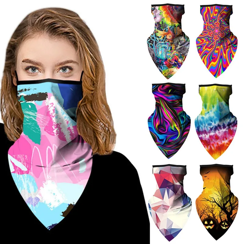 

2020 Красочные унисекс крутой волшебный уход за кожей лица бандана крышка пробки шейный платок стильная повязка на голову наружные головные ...