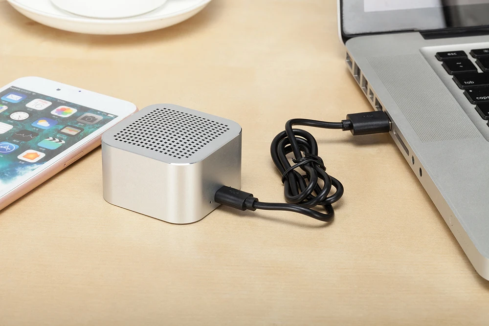 Портативная Bluetooth-колонка беспроводное подключение металлическая мини-Колонка