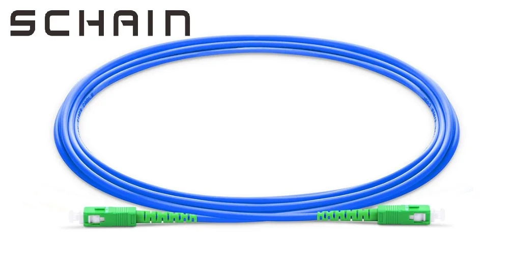 Соединительный кабель SC APC к 1 м бронированный Simplex Ftth однорежимный