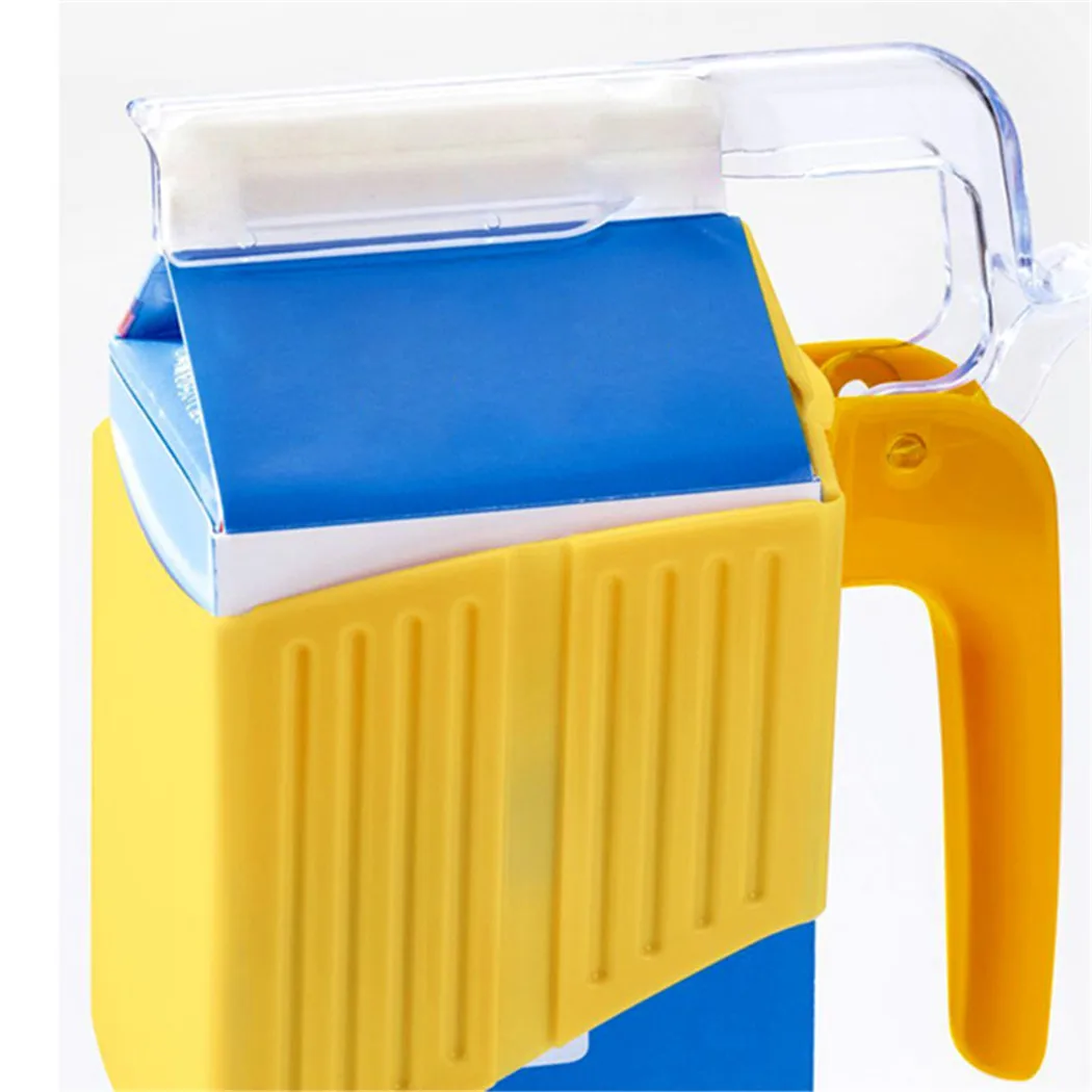 

1pc Milk Sealing Clip Plastic Practical Food Clip Sealing Clamp Bottle Handle With Sealing Clip Kitchen Tools & Gadgets