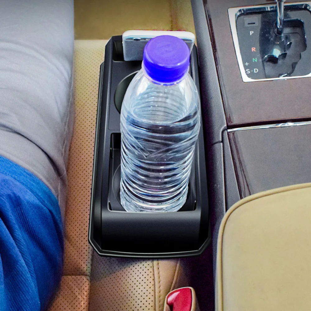 

Base Holder Water Car Drink Seat Mount Bracket Black Detachable Bottle