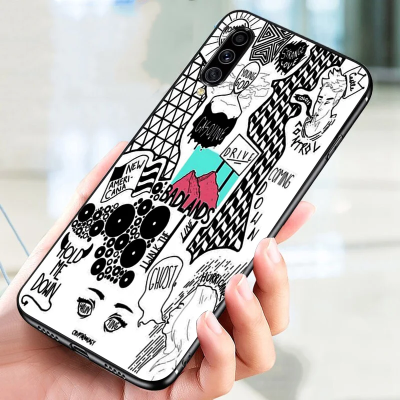 LS83 Halsey Colors Lyrics Badlands Case for Samsung S7 Edge S8 S9 S10 S10E S20 S21S Fe S30 Plus Lite Ultra Quantum 2 on - Чехол LS83 Halsey Colors Lyrics Badlands для Samsung S7 Edge S8 S9 S10 S10E S20 S21S Fe S30 Plus Lite Ultra Quantum 2