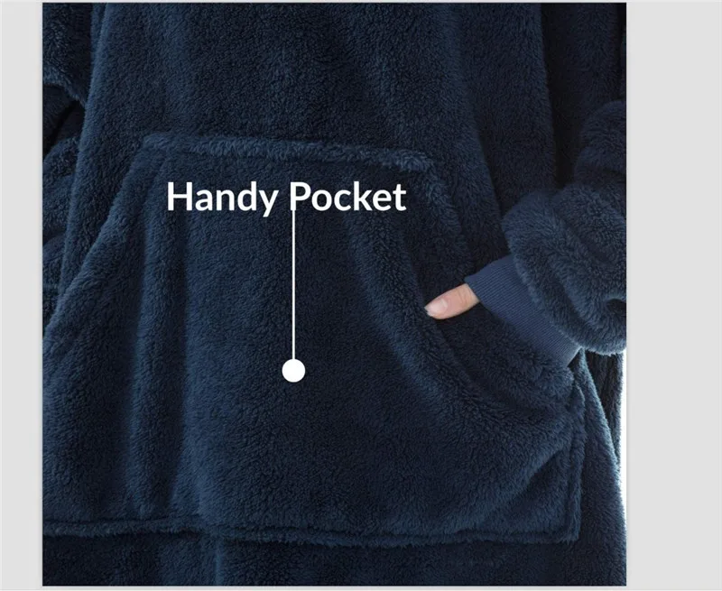 Толстовки большого размера для женщин и мужчин толстовка дома Флисовая теплая с