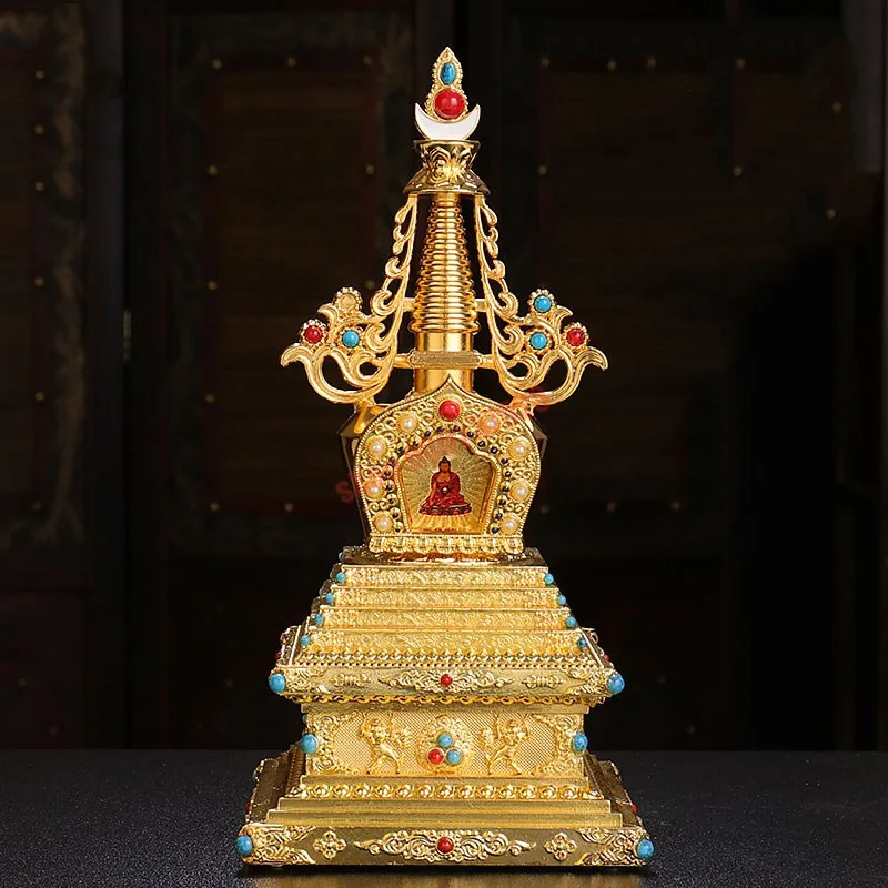 Stupa Bodhi пагода Тибетский Стиль Пагода украшения домашнее предложение