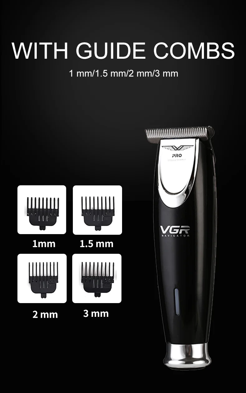 Мощная электрическая машинка для стрижки волос триммер бороды мужчин тример
