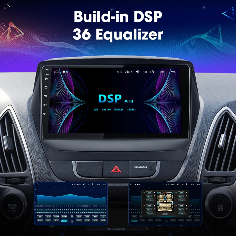 JMCQ 9 &quot4G для Hyundai Tucson 2 2011-2014 автомобильное радио Wifi Android плеер GPS навигация