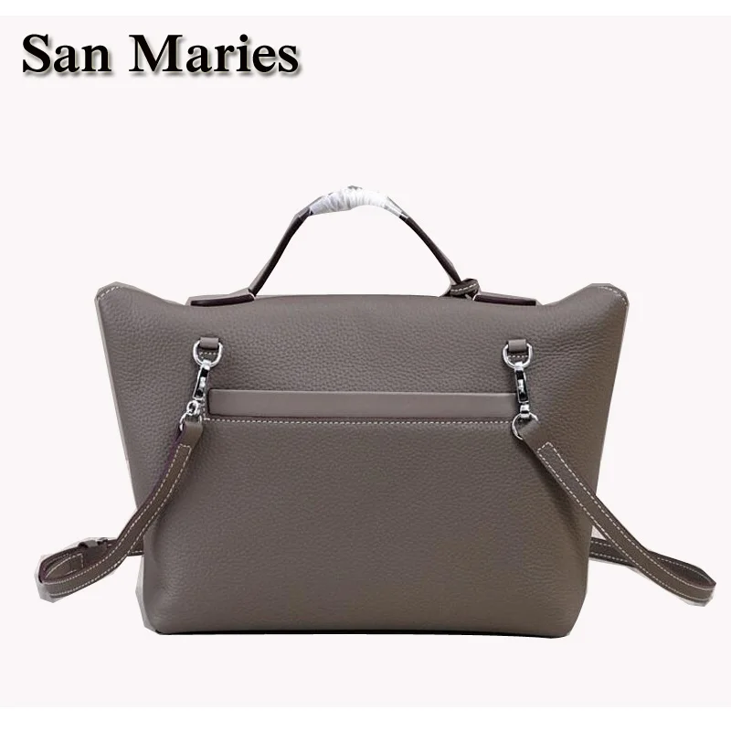 Сумка-тоут San Maries женская из натуральной кожи роскошная дизайнерская