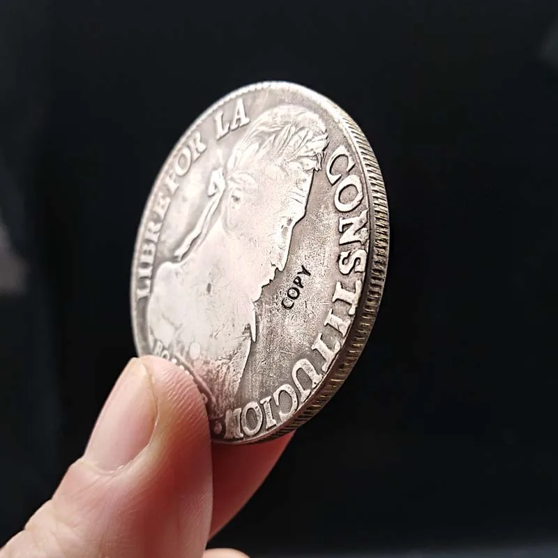 1835 Bolivia монеты под старину имитация 38 мм копия коллекция монет металлические