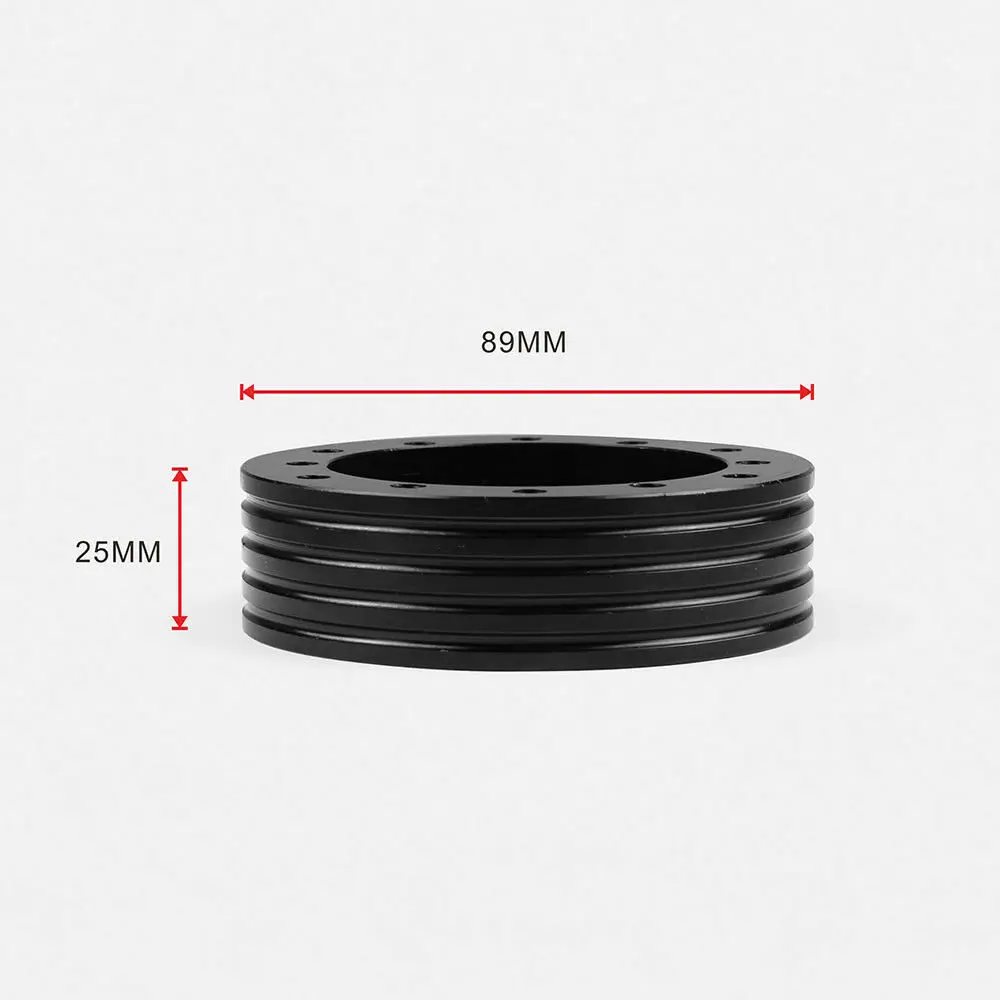 

1 inch Quality steering wheel Hub Adapter Spacer for 6 hole to fit 3 hole Universal steering wheel boss kit Car Accessories