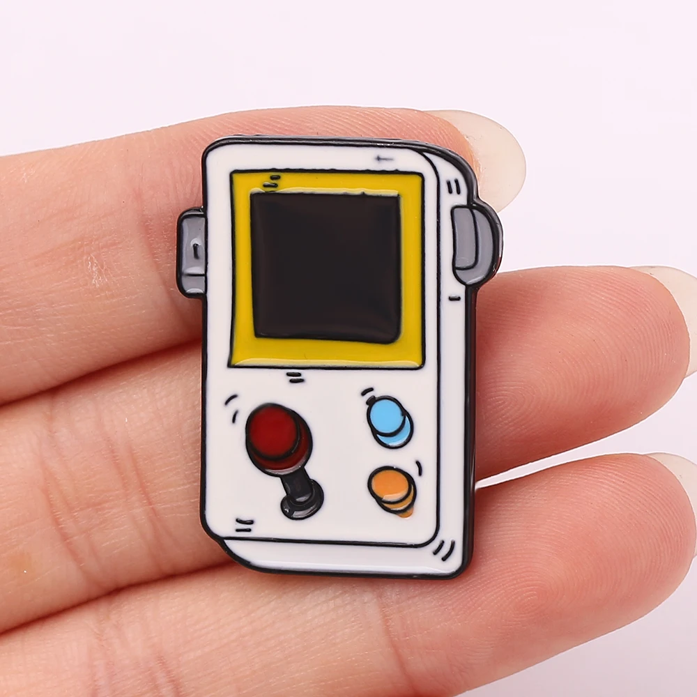 Игровой автомат эмалированные булавки игровая Аркада Брошь Pin компьютерные