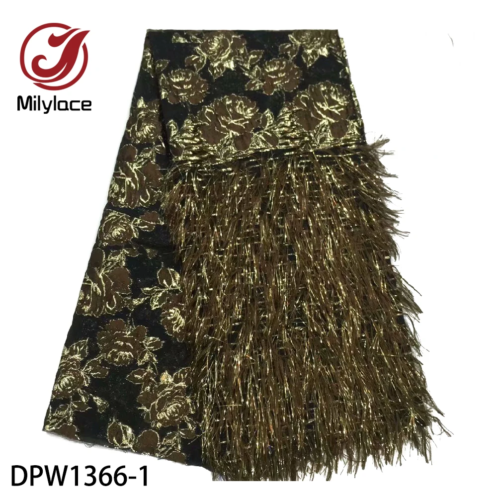 

Новейшая кружевная ткань высокого качества, кружевная жаккардовая вышивка 3D, африканская французская кружевная ткань для свадебного плать...