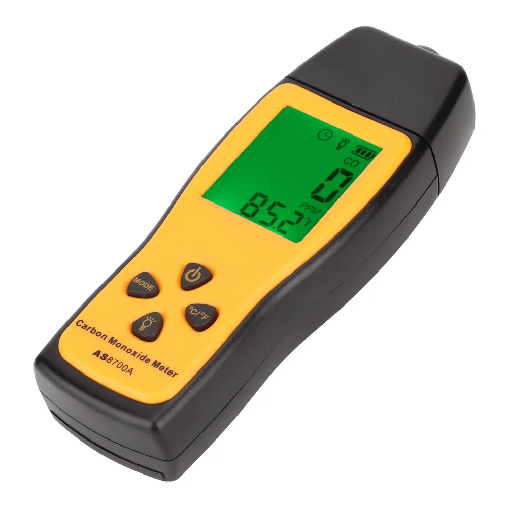 

Handheld Carbon Monoxide Meter High Precision CO Gas Tester Monitor Detector Gauge Sound Alarm