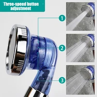 hand shower high pressure water saving sprayer shower head universal shower head components 3 mode ionic premium chlorine filter