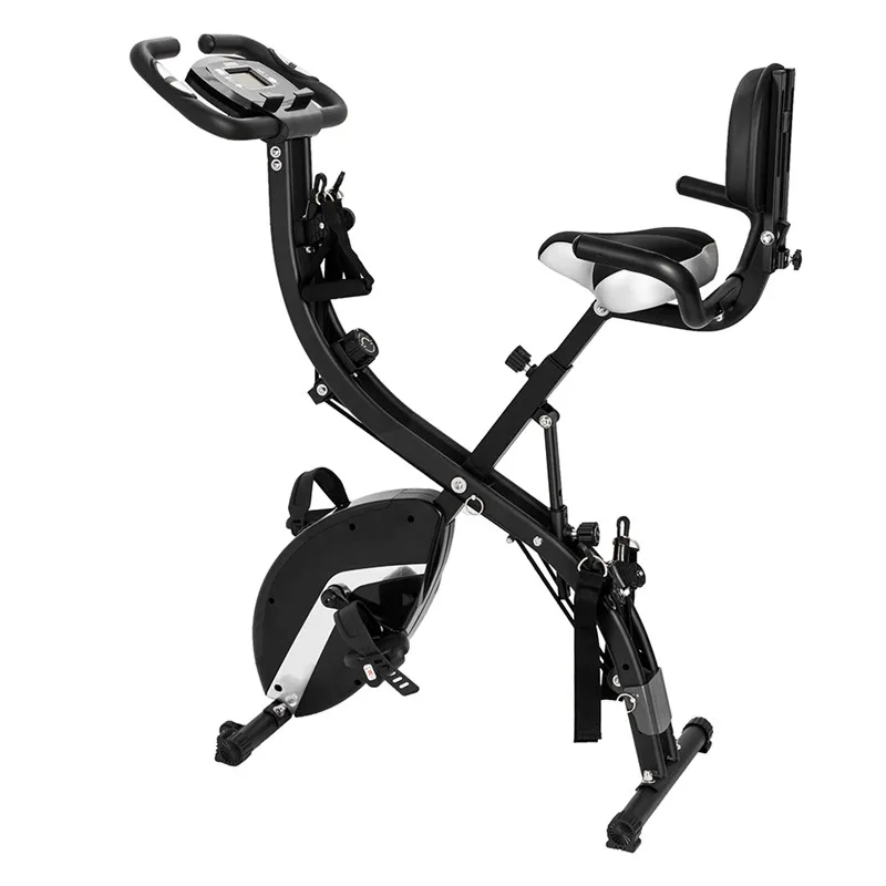 Домашний спиннинг велосипед 3-в-1 Велотренажер Крытый велотренажер 117 кг нагрузки Крытый велосипеды спортивное оборудование для езды на велосипеде для велосипеда - Цвет: Черный
