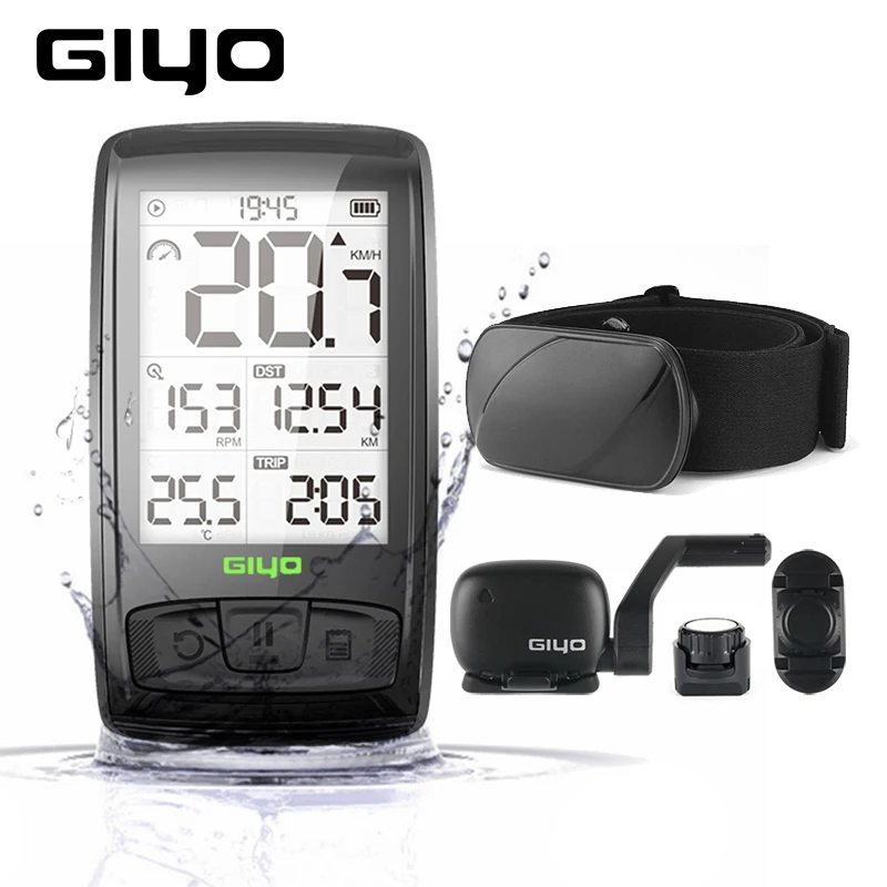 Wireless Stopwatch Bluetooth 4.0 Waterproof Bicycle Computer Speed/Cadence Sensor Cycling Speedometer Bike Velocímetro | Спорт и