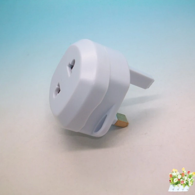 3 Pin 1 шт. США/ЕС в Великобританию AC Разъем питания дорожный преобразователь