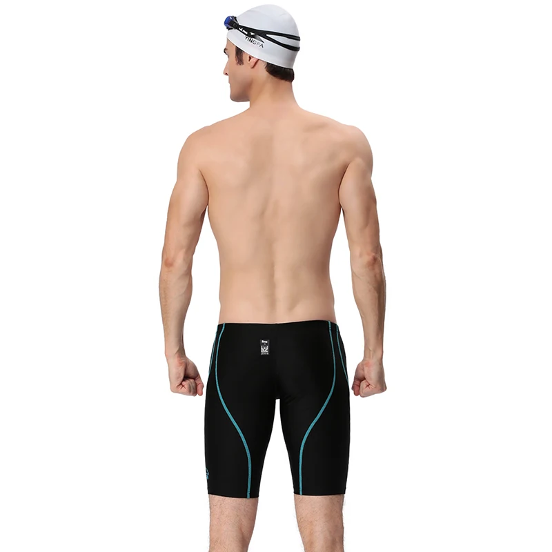 Yingfa Jammer Men Swimwear Swim Shorts FINA Approval Men Training Swimming Trunks Shorts Tight Pants