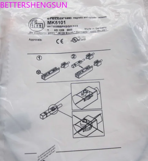 MK5101 IFM магнитный переключатель цилиндрический датчик совершенно новый