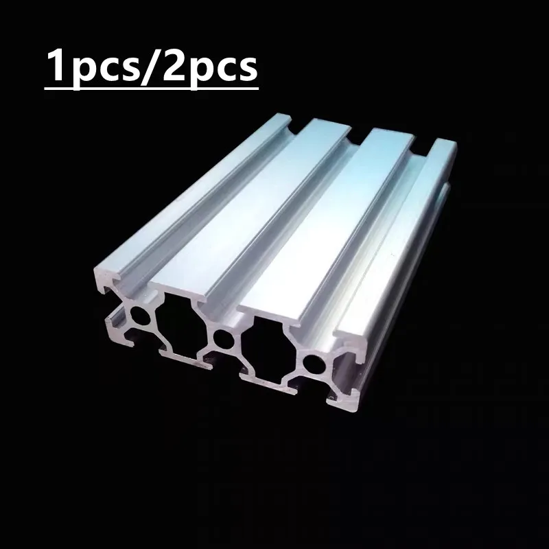 

3D printer parts 2060 aluminum profile extrusion 100mm-1000mm EU standard CNC aluminum profile anode wire guide aluminum profil