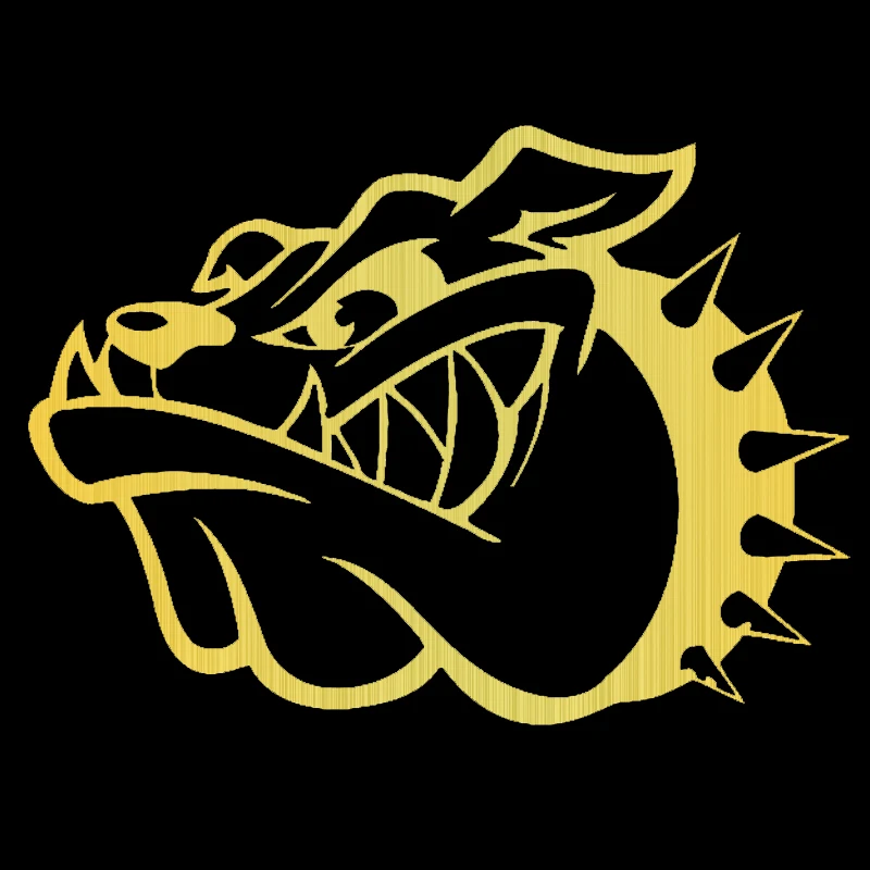 

S51067 Various Sizes/Colors Car Stickers Vinyl Decal Evil Dog Motorcycle Decorative Accessories Creative Waterproof