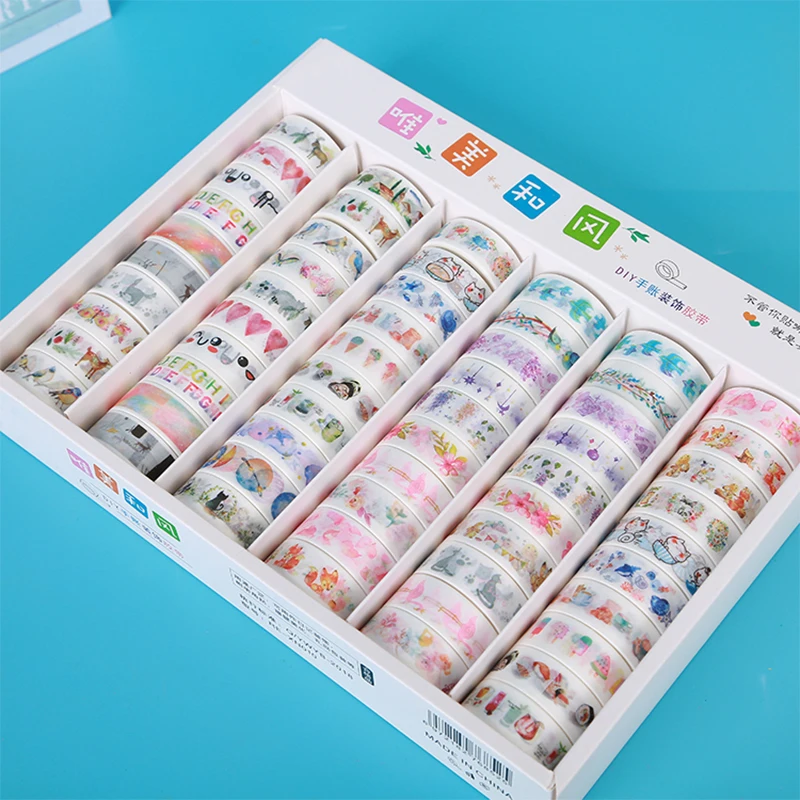 

60roll Free shipping washi tape,Techo tape,DIY craft masking tape,Scrapbook Diary gift,Many Coupons & flower patterns.HOT & SALE