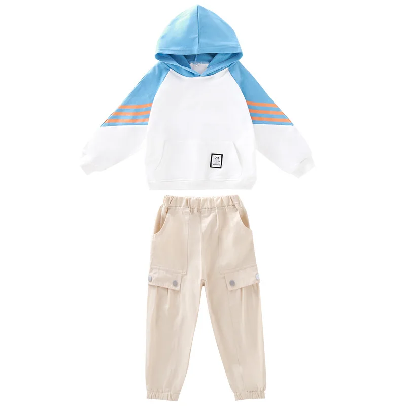 

Hooded Spring Autumn Baby Girls Suit Sweatshirts + Pants 2pcs Kids Teenage Outwear Children Clothing Sportwear High Quality