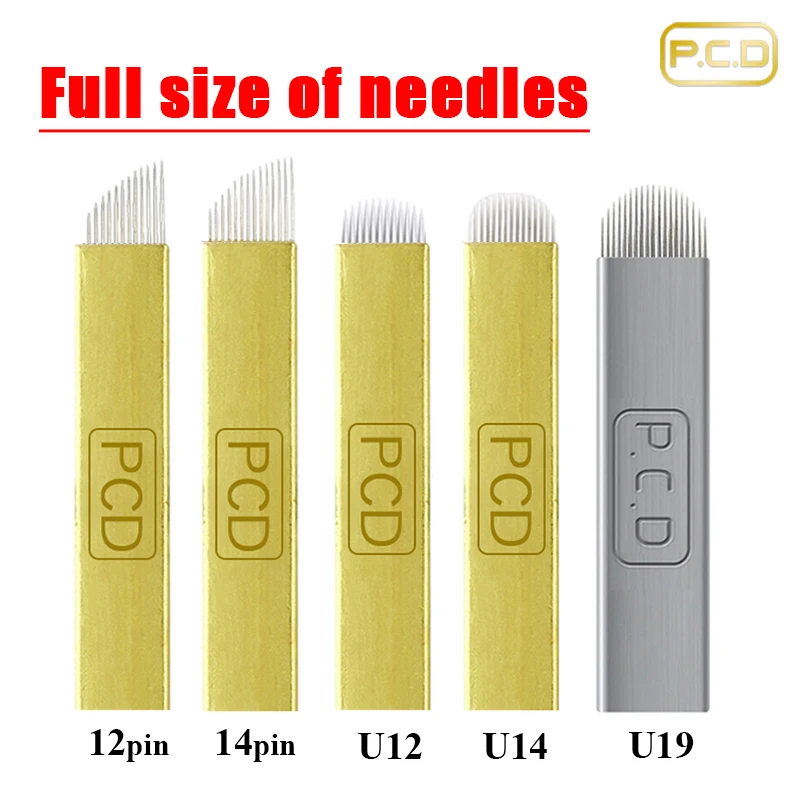 

12/14/19 U Shape Tattoo Needle Microblading Blade Permanent Makeup Eyebrow Hard Manual Beauty Supply