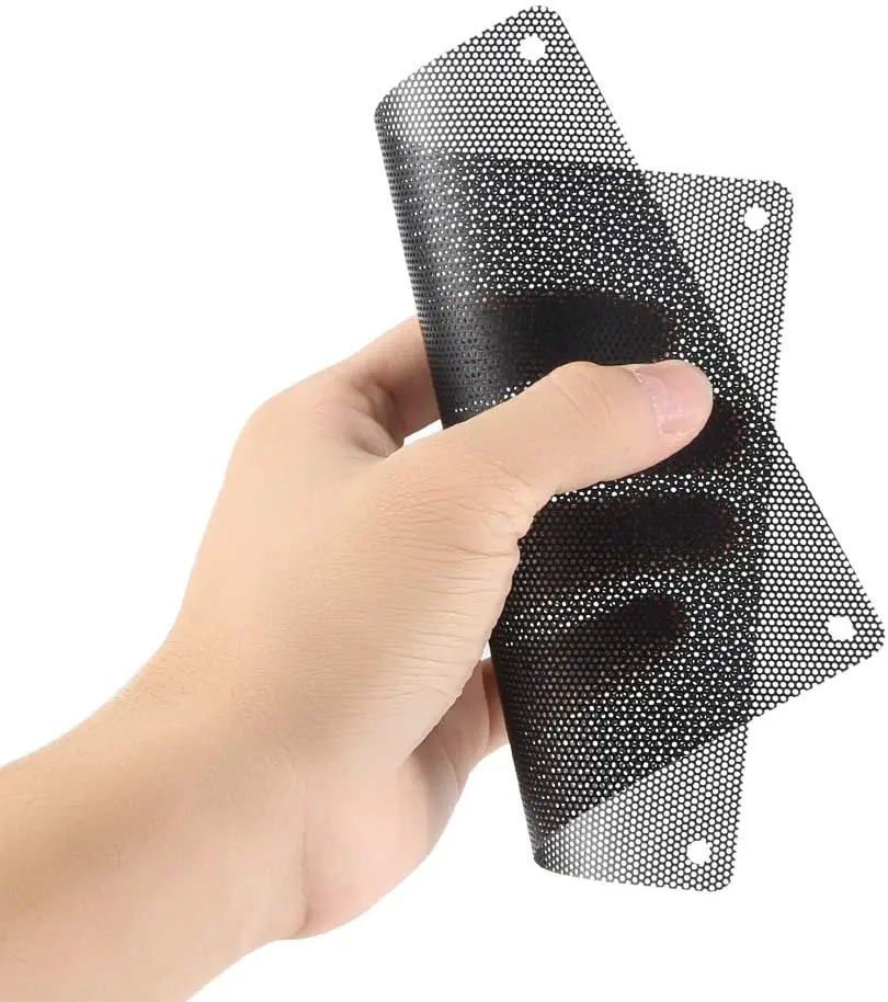 

20Pcs Dust Filter Computer Fan Filter Cooler PVC Black Dustproof Case Cover 40mm 50mm 60mm 70mm 80mm 92mm 120mm 140mm Fan Cover