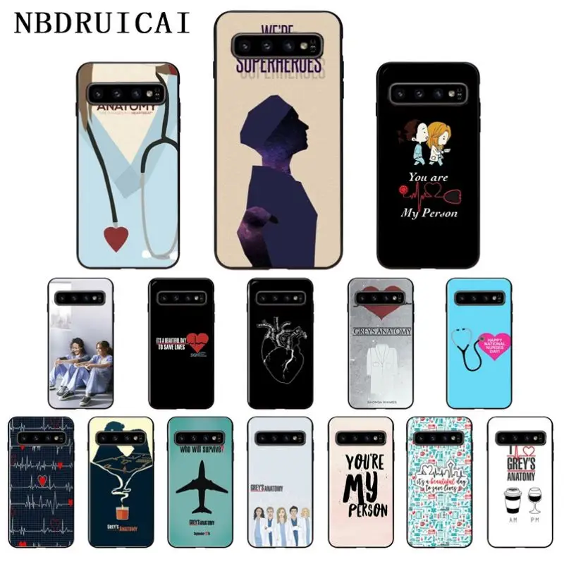 Мягкий силиконовый чехол NBDRUICAI для Samsung S9 plus S5 S6 edge S7 S8 S10 E plus|Бамперы| |