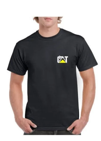 

Caterpillar Big and Tall Men's Label Pocket T-shirt Mens Short Sleeve Cotton T-shirt