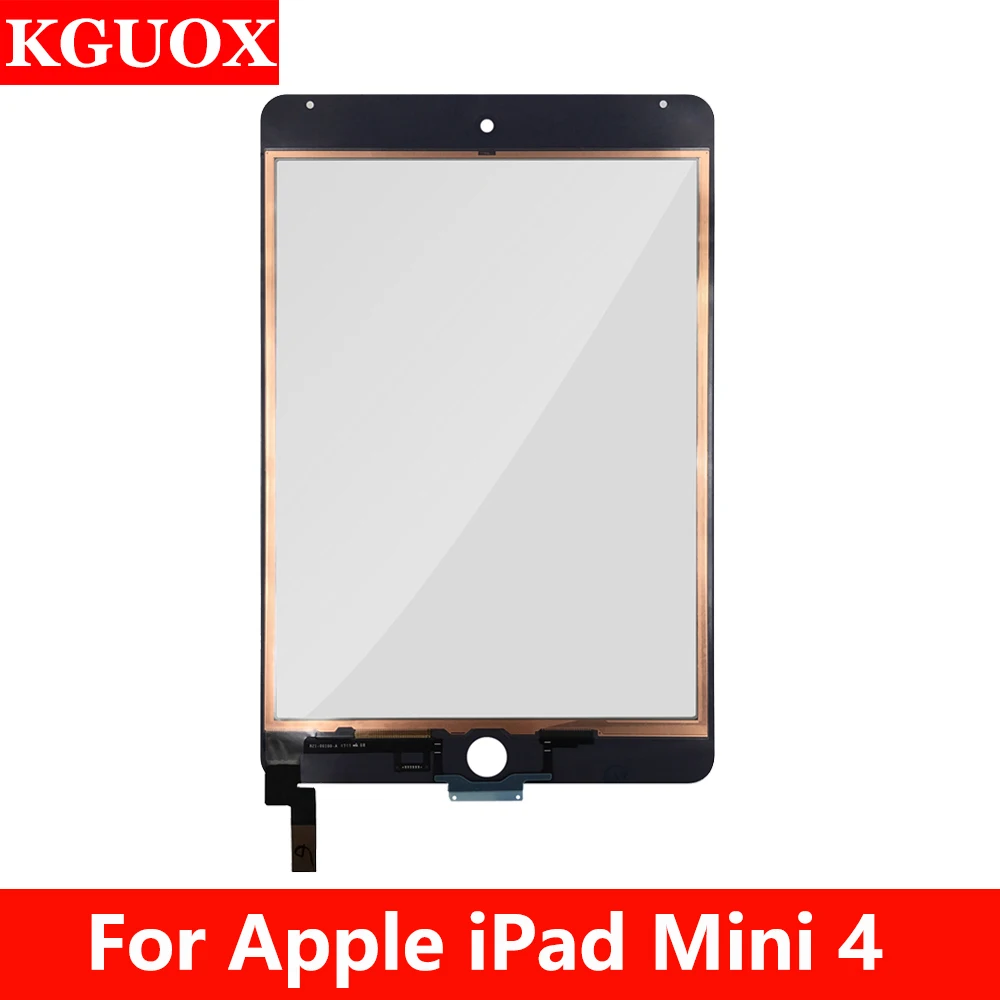 

Original tablet Touch Screen For Apple iPad mini 4 A1538 A1550 Touch Screen Not Home Button assembly Front Glass Touch Panel