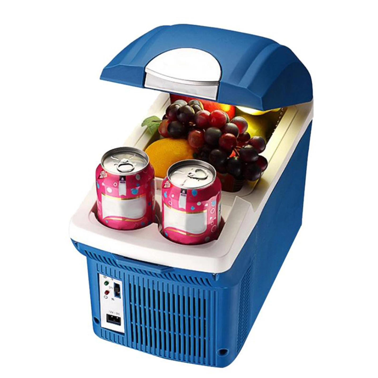 

Mini Portable 12V Car Freezer Fridge RV Camping Heating Refrigerator Travel